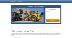 Desktop Screenshot of loaderpros.com